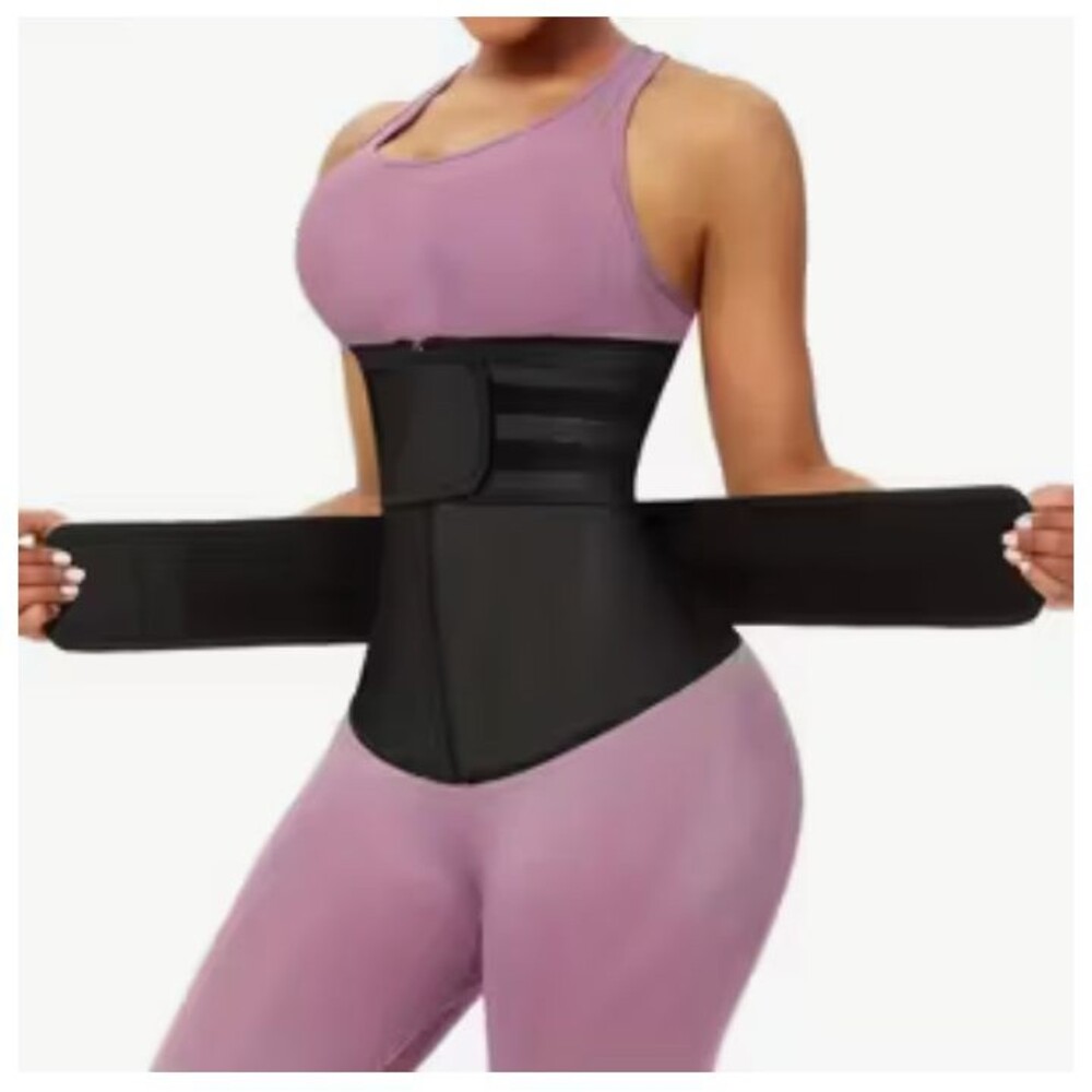 Women's XL Waist Trainer Belt Sports Waist Cincher Sweat Activated for Workout